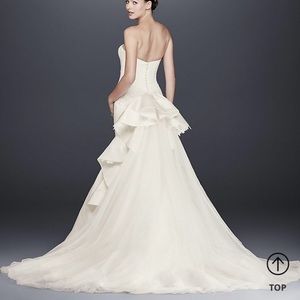 Gorgeous couture wedding gown by Truly Zac Posen ZP345004 IVORY, size 6, NWT!